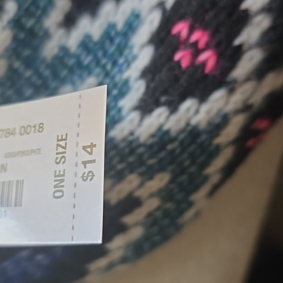 MIXIT BRAND WOMEN'S MULTI COLORS "STOCKING CAP" WITH POMPOM ONE SIZE FITS MOST - Picture 6 of 12